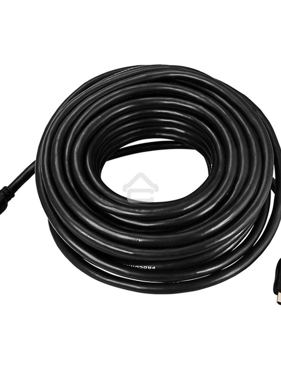 Шнур HDMI - HDMI gold, 15М с фильтрами (PE bag) PROCONNECT