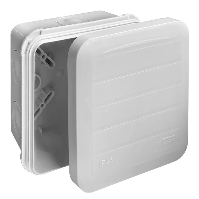 Коробка распределительная ОП 85х85х45мм двухкомпонентная Ruvinil 67240