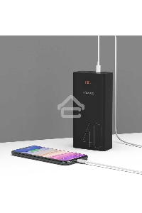 Мобильный аккумулятор Romoss PEA40 Li-Pol 40000mAh 3A+2.1A черный 2xUSB