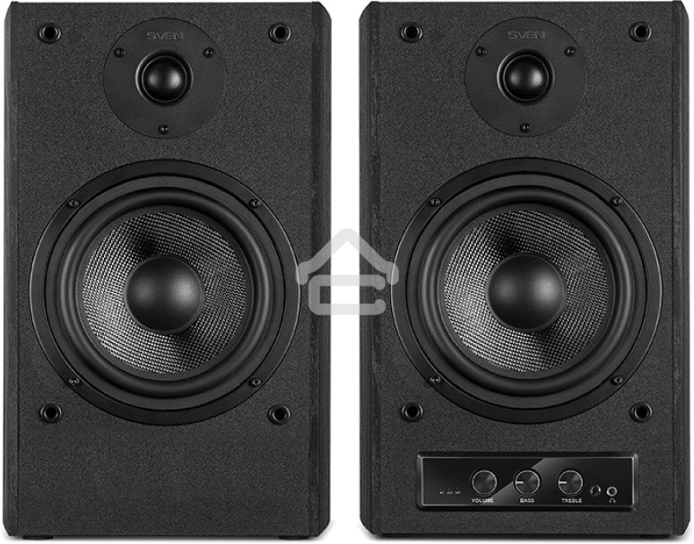 Колонки SVEN АС MC-30, черный (200 Вт, Bluetooth, пульт, Optical)