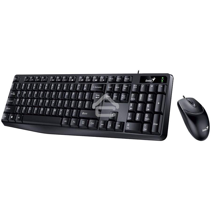 Комплект проводной Genius Smart КМ-170 клавиатура+мышь USB