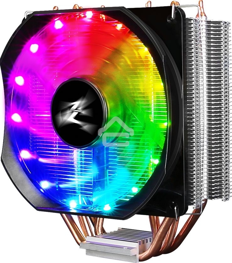 Кулер для процессора Zalman CNPS9X OPTIMA RGB серебристый/черный, 120 мм, алюминий/медь, 1500 об/мин, 26 дБ, 4 pin, 180 Вт, 156 мм