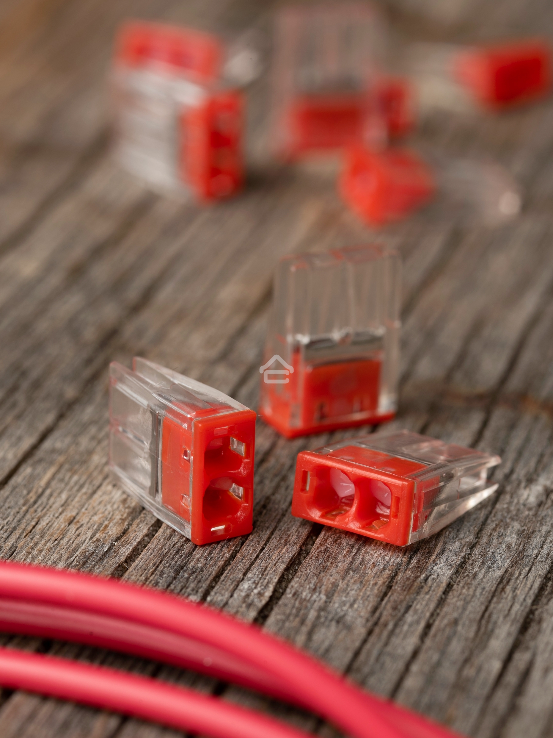 Клемма строительно-монтажная СМК 2273-242 PROxima с пастой 2 отверстия 0.5-2.5мм.кв. (100шт)