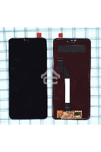 Дисплей для Xiaomi Mi 8 Lite в сборе с тачскрином черный