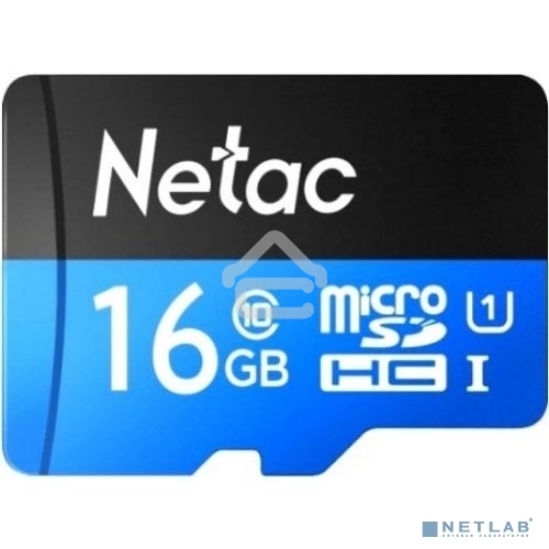 Флеш карта microSDHC 16Gb Netac P500 NT02P500STN-016G-S (без SD адаптера) 80Mb/s