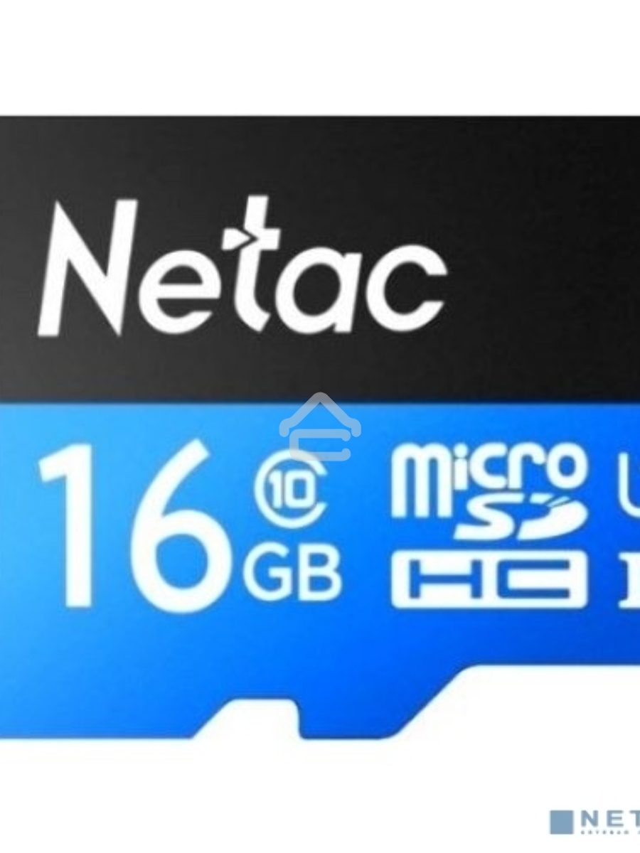 Флеш карта microSDHC 16GB Netac P500 <NT02P500STN-016G-S> (без SD адаптера) 80MB/s