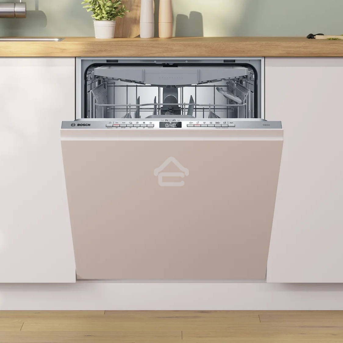 Встраиваемая посудомоечная машина Bosch SMV4HVX03E, серебристый, 59.8 см, 14 компл., 46 дБ, класс D