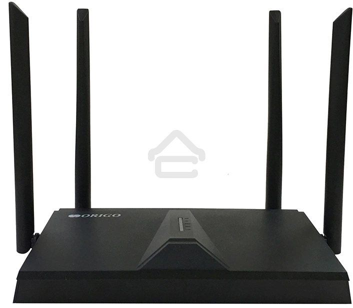 Двухдиапазонный Wi-Fi 6 маршрутизатор AX1800, 1x1000Base-T WAN, 3x1000Base-T LAN, 4 внешние антенны 5 dBi