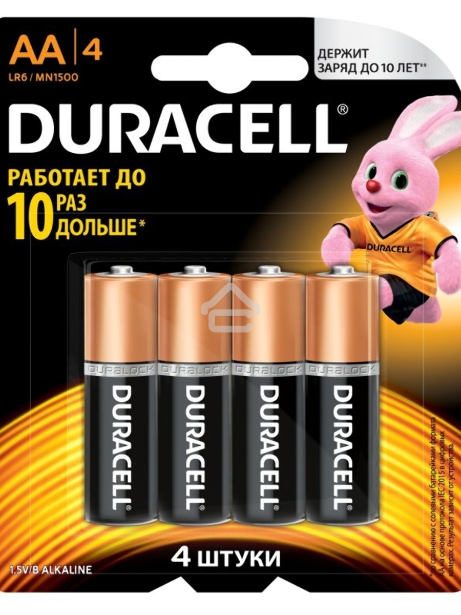 Батарея Duracell Basic CN LR6-4BL AA (4шт)