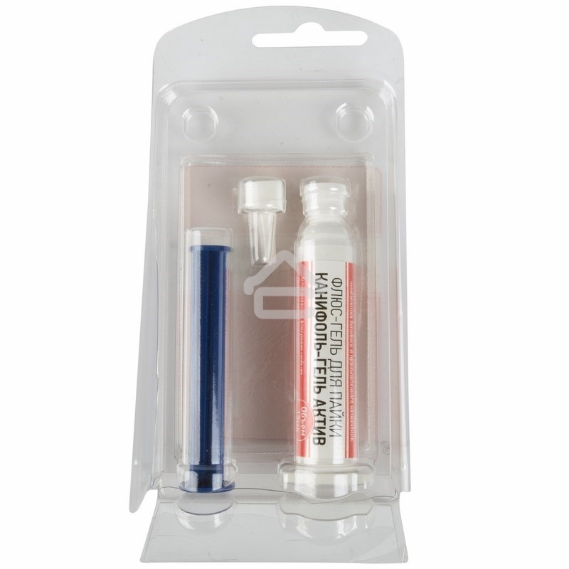 Флюс-гель для пайки Rexant, канифоль-гель актив, 12 мл, техно-шприц, блистер