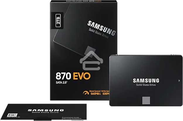 Накопитель SSD Samsung 870 EVO, 2Tb, SATA III, 2.5