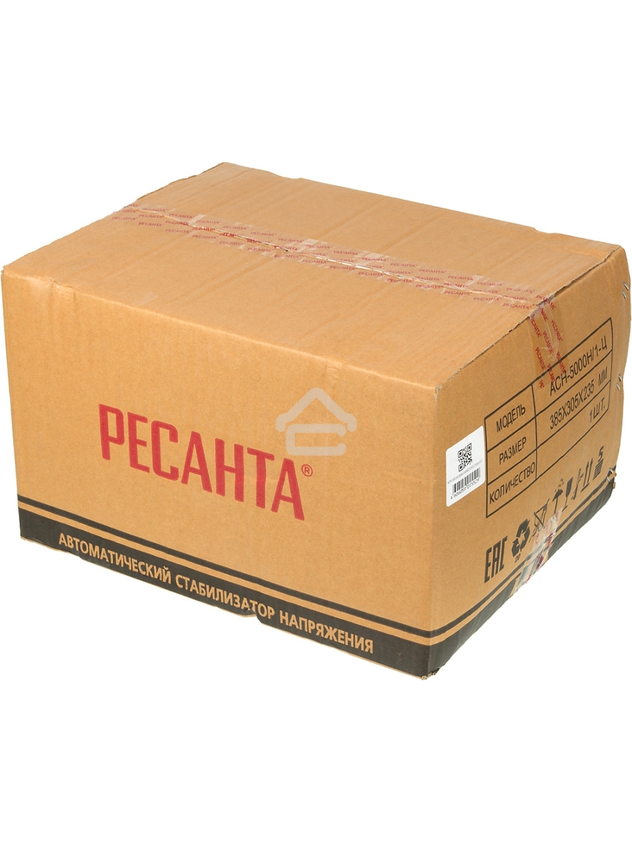 Стабилизаторы напряжения Ресанта АСН-5 000 Н/1-Ц 63/6/16 Стабилизатор Lux {220В±8%, Габариты 260х155х310, Вес 8кг}