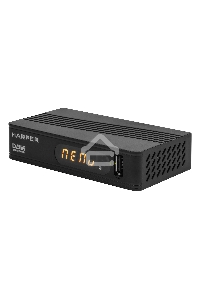 Ресивер DVB-T2 Harper HDT2-1514,  черный