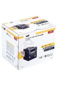 Стабилизатор напряжения IEK Expand 3кВА однофазный черный (IVS21-1-003-11)