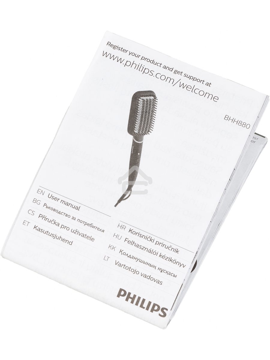 Расческа-выпрямитель Philips BHH880/00