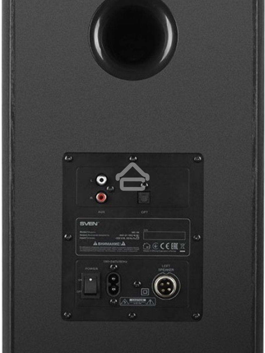 Колонки SVEN АС MC-30, черный (200 Вт, Bluetooth, пульт, Optical)