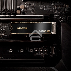 Накопитель SSD ADATA LEGEND 960, 4Tb, PCIe 4.0 x4, M.2 2280, NVMe, R/W 7400/6800, с радиатором