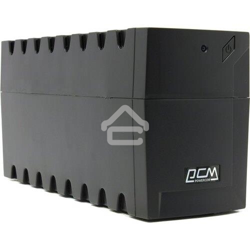 Источник бесперебойного питания Powercom Raptor RPT-1000A EURO 600Вт 1000ВА черный