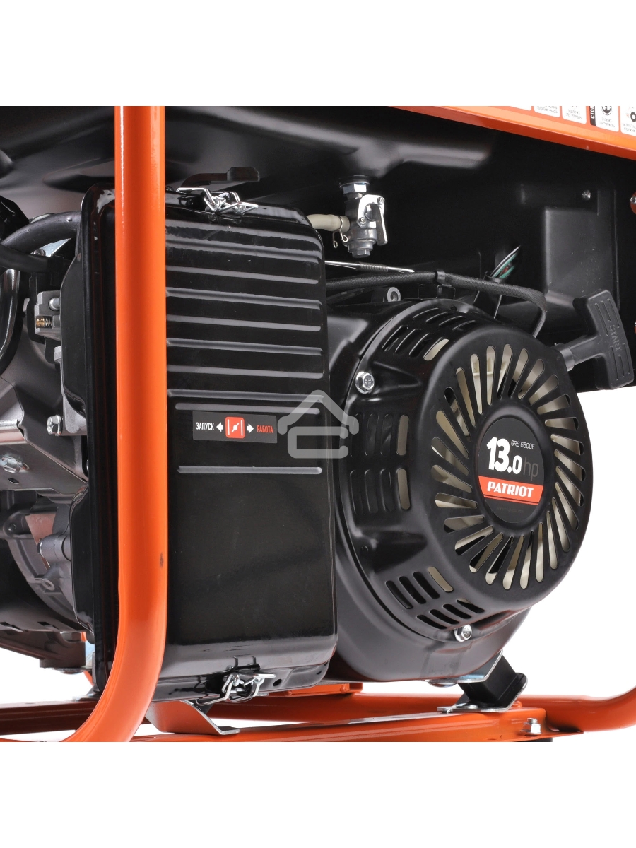 Электрогенератор бензиновый Patriot GRS 6500E, 5.5 кВт, 75 дБ, 76 кг
