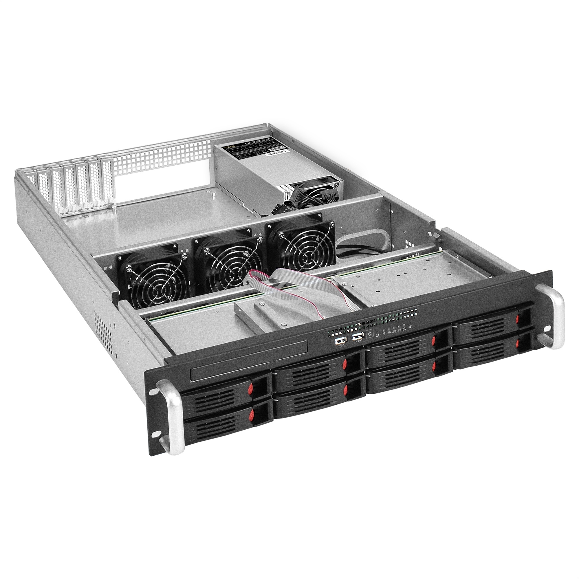 Серверный корпус ExeGate Pro 2U660-HS08 (RM 19