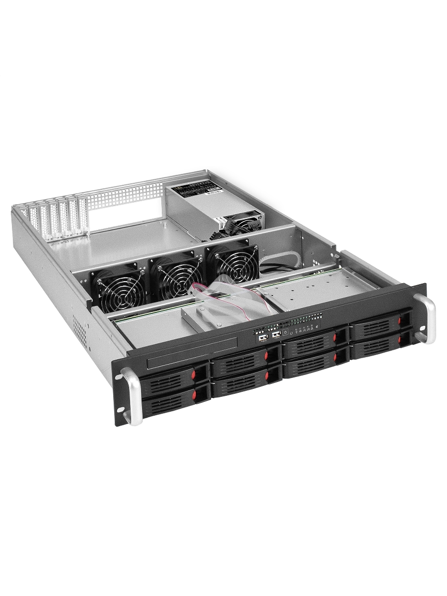 Серверный корпус ExeGate Pro 2U660-HS08 <RM 19