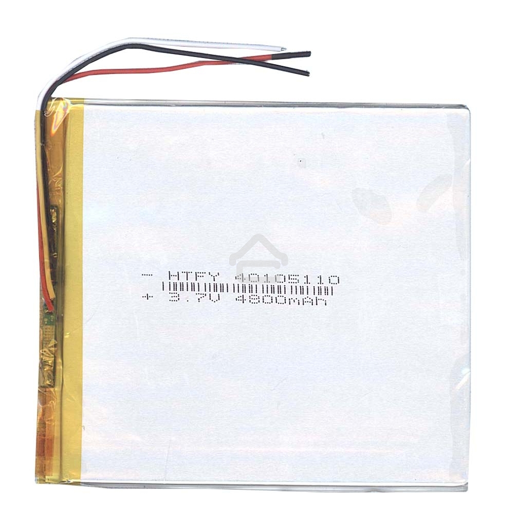 Аккумулятор Li-Pol (батарея) 3x105x110мм 3pin 3.7V/4800mAh