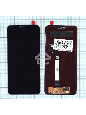 Дисплей для Xiaomi Mi 8 Lite в сборе с тачскрином черный