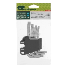 Набор ключей имбусовых Torx-Tempered Сибртех TT10-50, CrV, 9 шт.