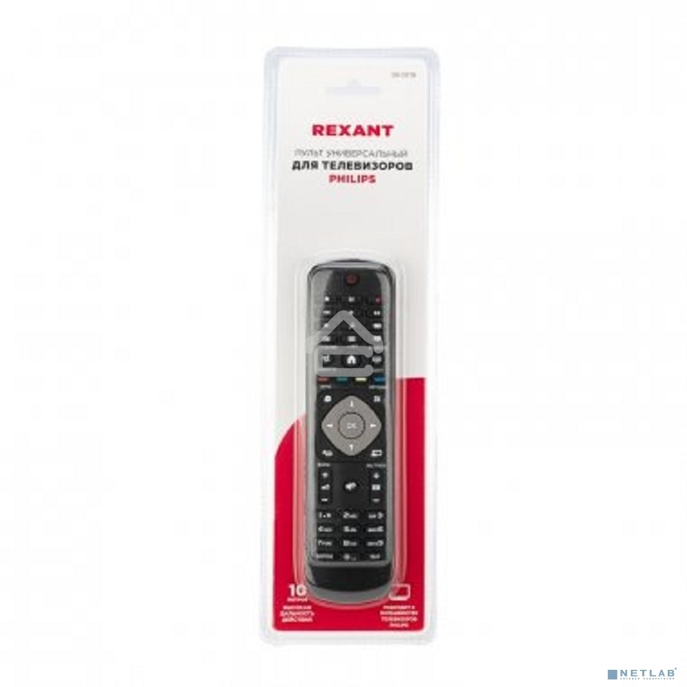 Универсальный пульт дистанционного управления Rexant для телевизора PHILIPS
