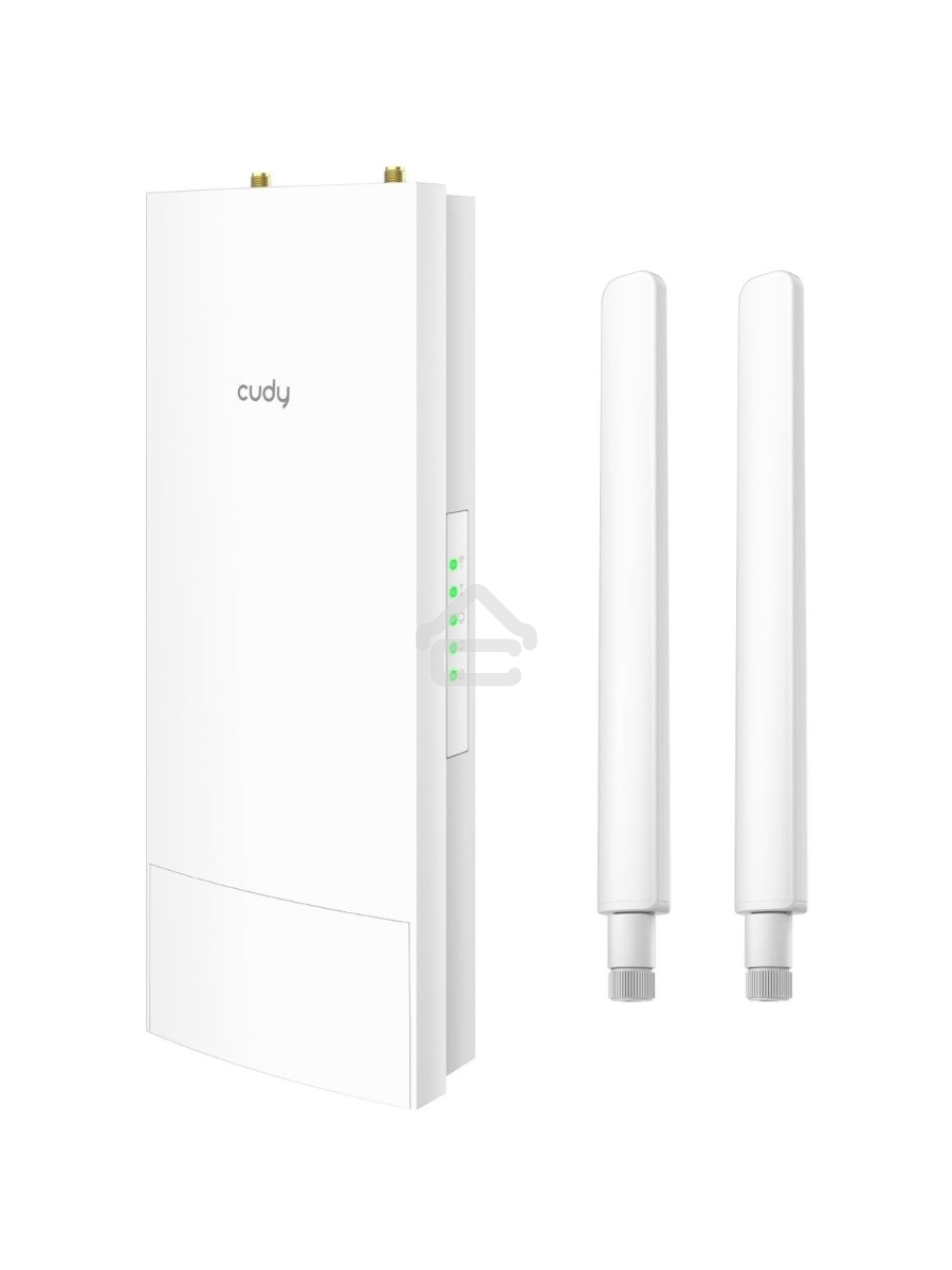 Повторитель беспроводного сигнала Cudy RE1200 OUTDOOR AC1200 Wi-Fi белый