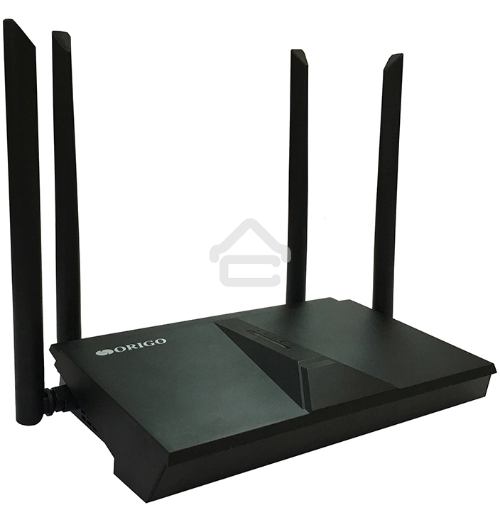 Двухдиапазонный Wi-Fi 6 маршрутизатор AX1800, 1x1000Base-T WAN, 3x1000Base-T LAN, 4 внешние антенны 5 dBi