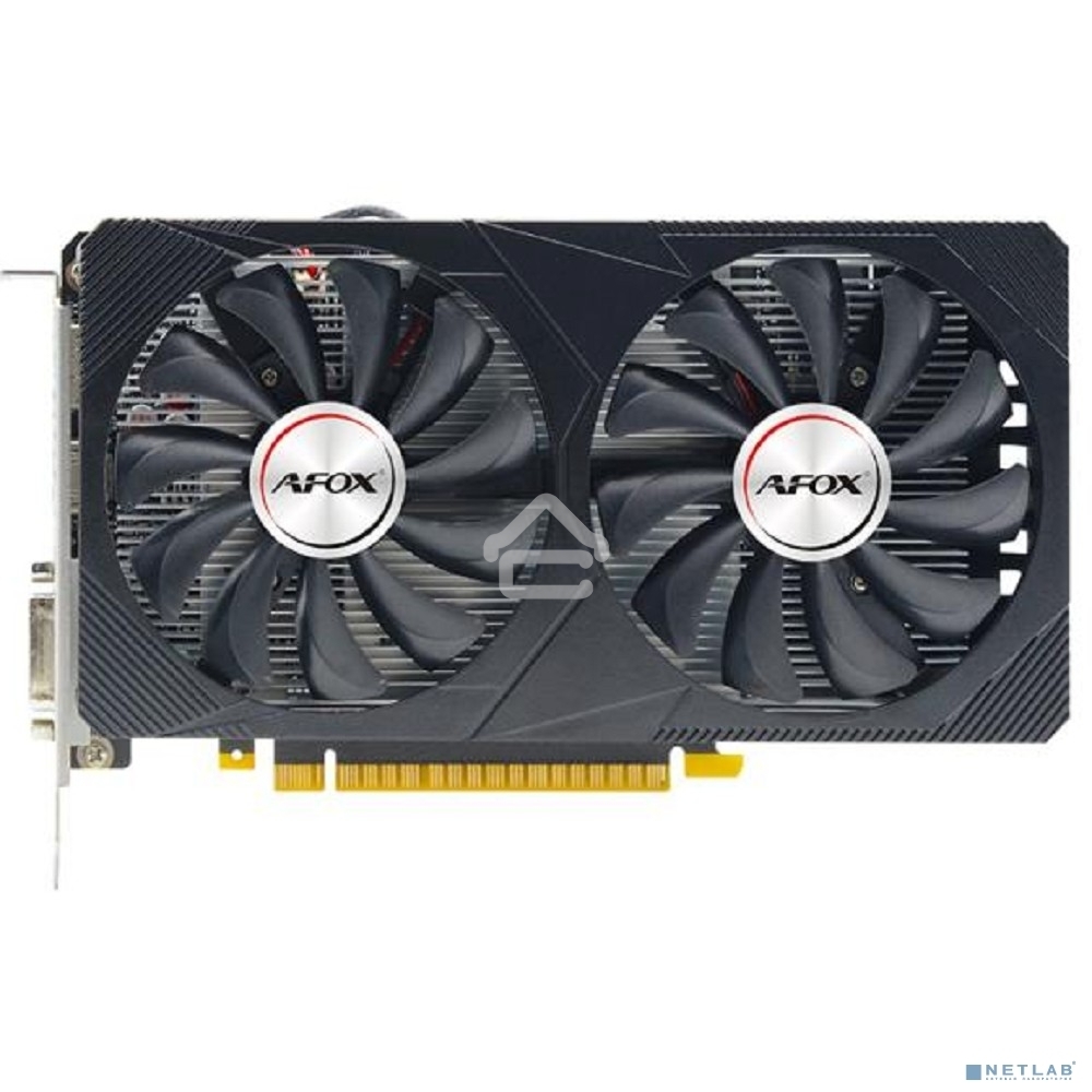 Видеокарта VGA AFOX NVIDIA GeForce GTX 1650 SUPER 4G 4Gb, GDDR6/128-bit, PCIe 3.0, 1xHDMI 2.0, 1xDVI-D, 1xDP, 2-slot