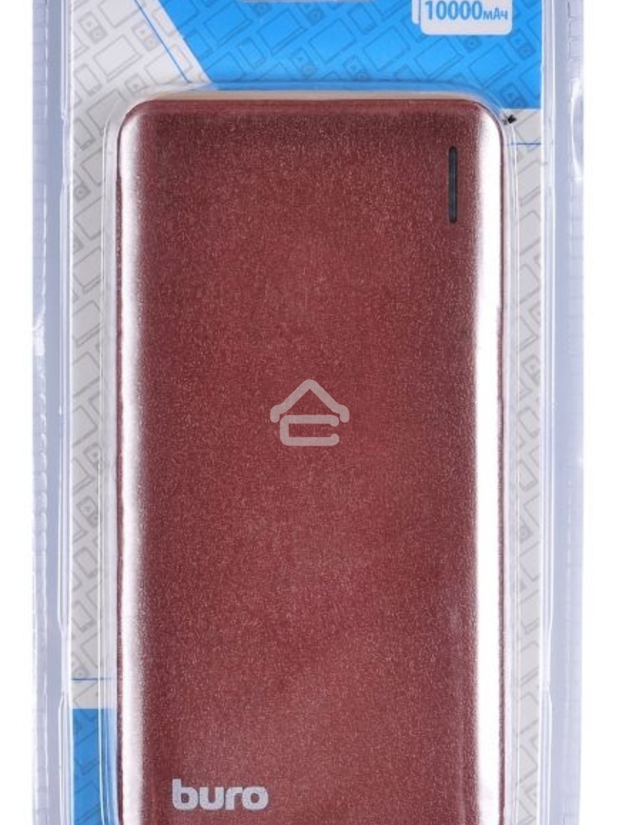Мобильный аккумулятор Buro T4-10000-B Li-Pol 10000mAh 2A+1A черный 2xUSB