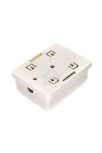Монтажное оборудование Gembird Розетка GEMBIRD NAS212 RJ-45 кат.STP 5e внешняя экранированная 1 порт, 110&Krone