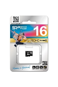 Флеш карта microSD 16Gb Class10 Silicon Power SP016GBSTH010V10 
