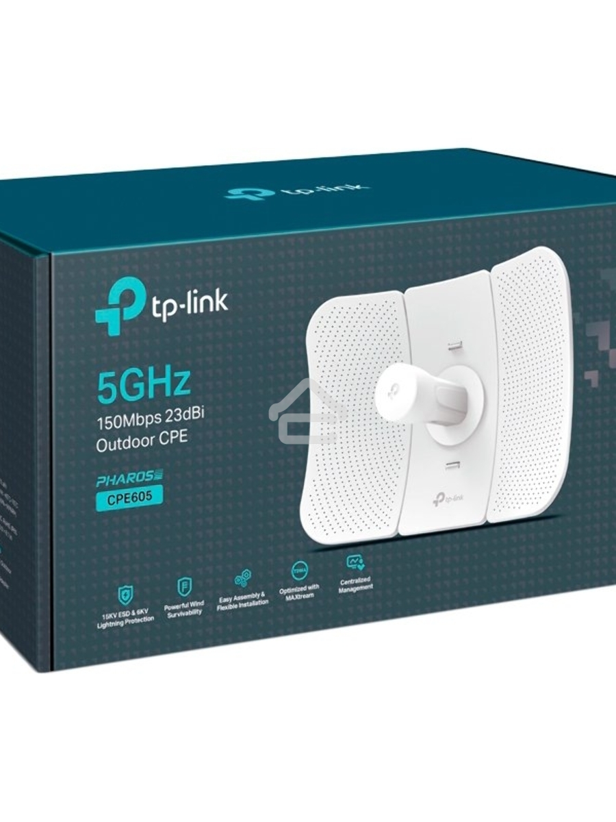 Наружная точка доступа Wi Fi SMB TP-Link CPE605 5 ГГц 150 Мбит/с 23 дБи
