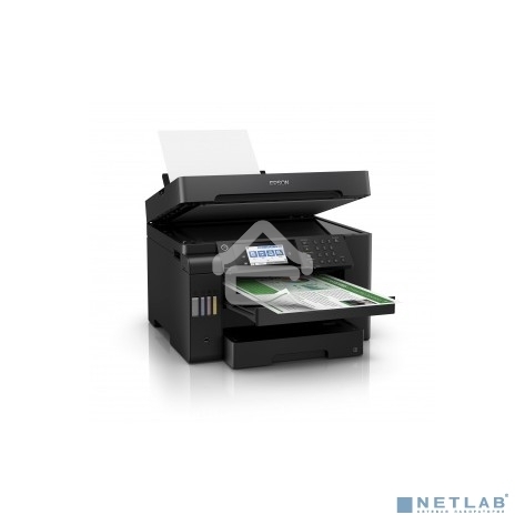 МФУ струйное Epson L15150, (A3, ADF, duplex, 35 стр./мин., Ethernet, Wi-Fi черный)