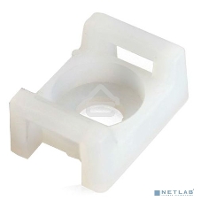 Площадка монтажная под винт Fortisflex ПМО 15х10 белый (уп.100шт)