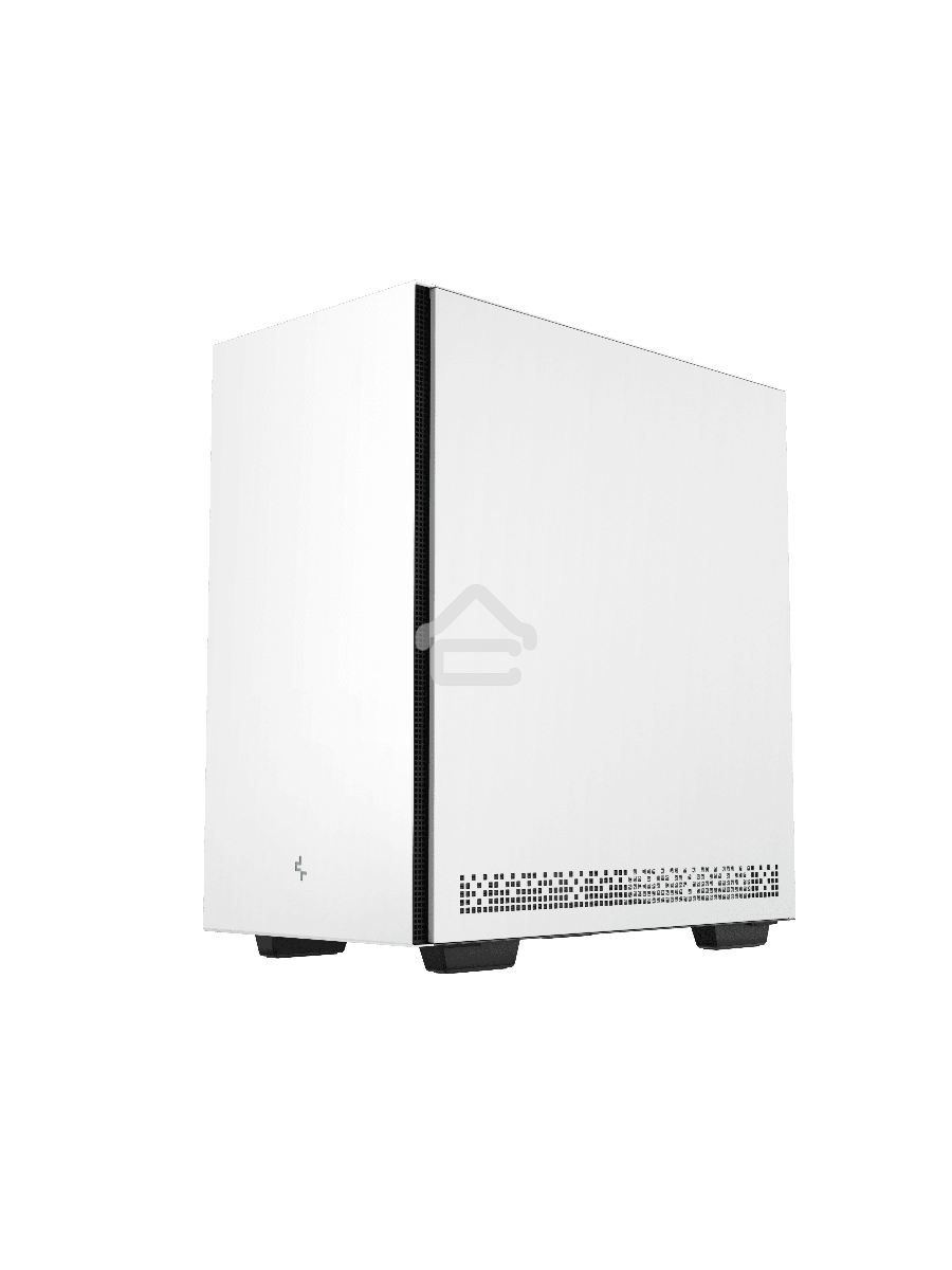Компьютерный корпус Deepcool CH510 WH без БП, боковое окно (закаленное стекло), 1x120мм вентилятор сзади, белый, ATX