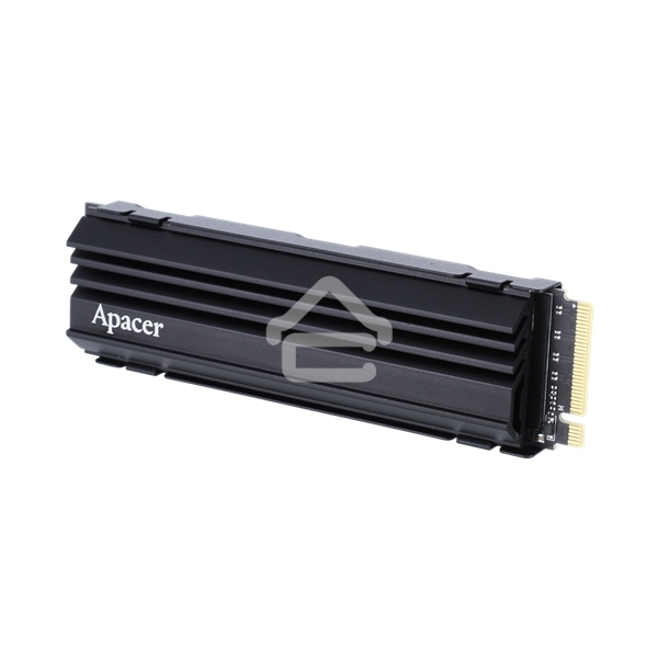 Накопитель SSD Apacer AS2280Q4U, 4TB, PCIe Gen4x4, M.2 2280, NVMe, R/W 7400/6800, с радиатором