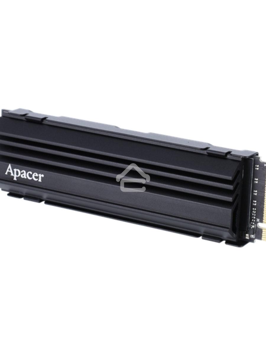 Накопитель SSD Apacer AS2280Q4U, 4TB, PCIe Gen4x4, M.2 2280, NVMe, R/W 7400/6800, с радиатором
