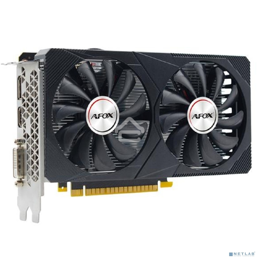 Видеокарта VGA AFOX NVIDIA GeForce GTX 1650 SUPER 4G 4Gb, GDDR6/128-bit, PCIe 3.0, 1xHDMI 2.0, 1xDVI-D, 1xDP, 2-slot