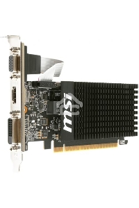 Видеокарта MSI PCI-E GT 710 2GD3H LP nVidia GeForce GT 710 2048Mb 64bit DDR3 954/1600 DVIx1/HDMIx1/CRTx1/HDCP Ret low profile