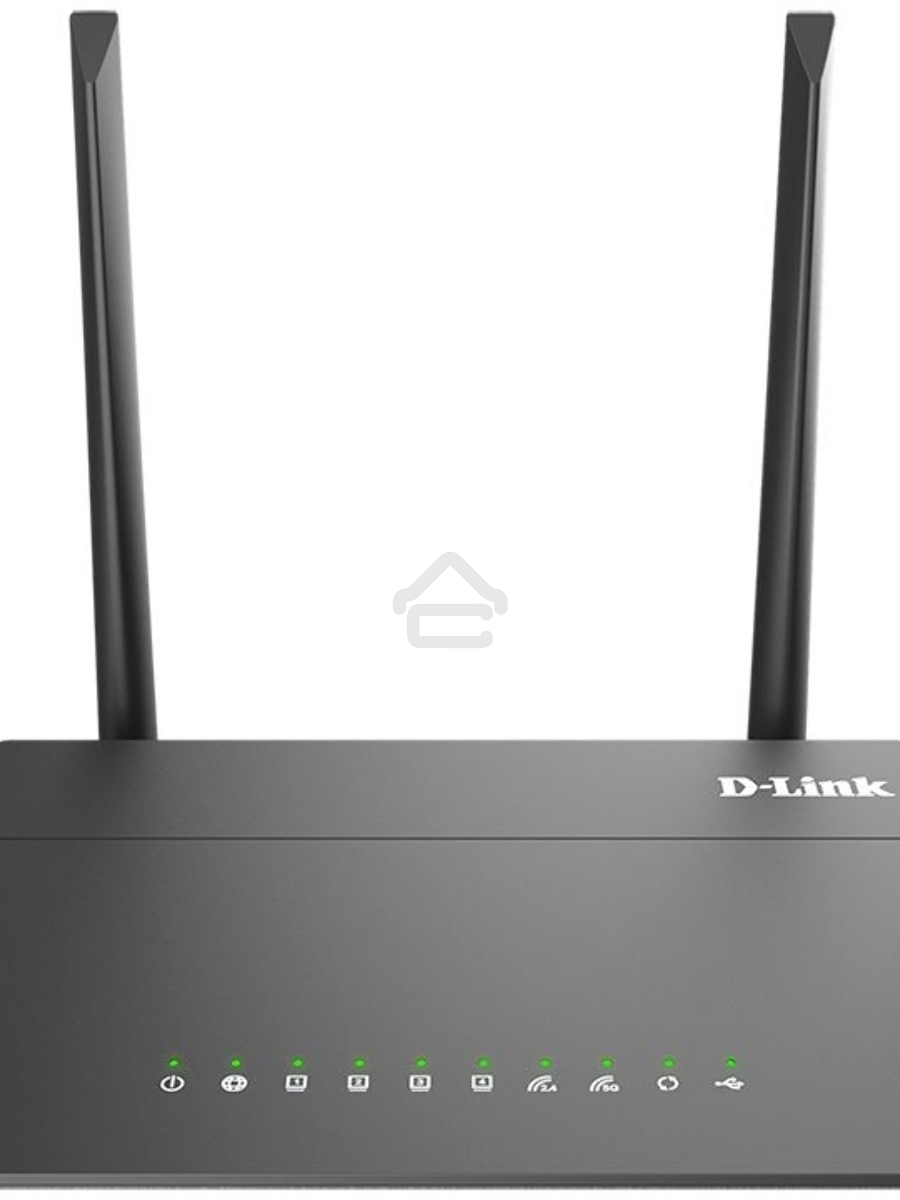 Беспроводной двухдиапазонный маршрутизатор D-Link DIR-815/RU/R4A AC1200 с поддержкой технологии MU-MIMO, 3G/LTE и USB-портом
