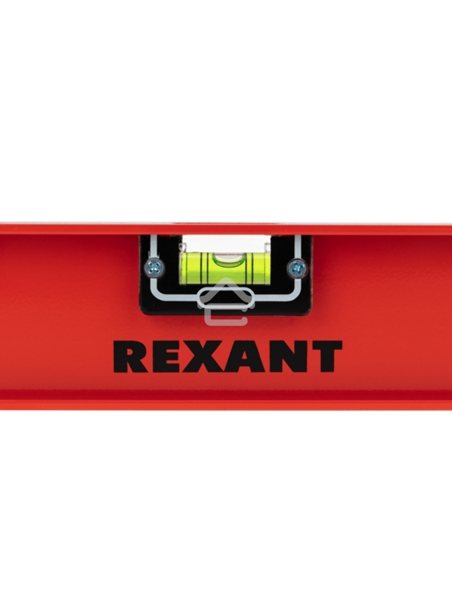 Уровень алюминиевый «Рельс» 1000 мм, 3 глазка (1 поворотный) Rexant
