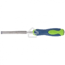 Долото-стамеска, 12мм, двухкомпонентная рукоятка Сибртех