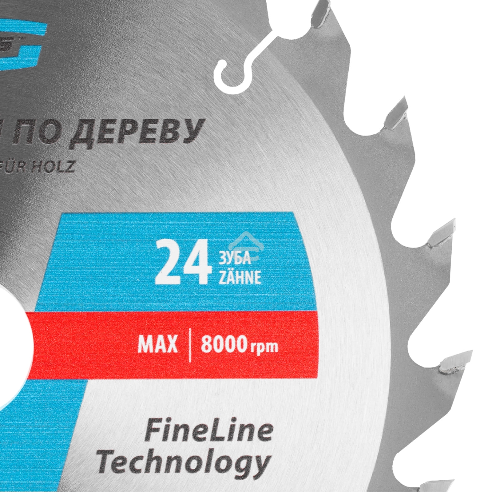 Пильный диск по дереву Gross ф190 х 30 мм, 24 зуба