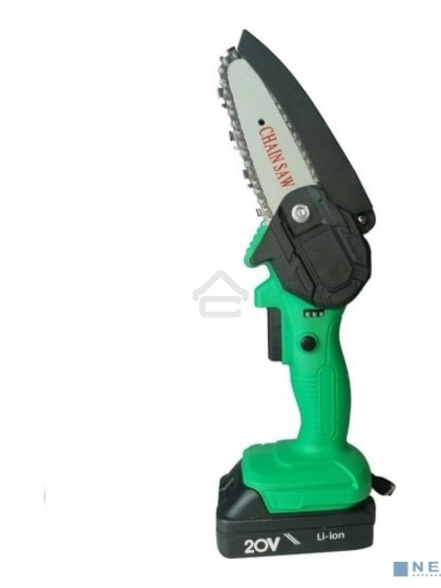 Пила цепная аккумуляторная ZITREK GreenSaw 20 Extra power { 20В, 3Ач Li-ion аккум. 1шт, 1,5Ач Li-ion аккум. 1шт, ЗУ }
