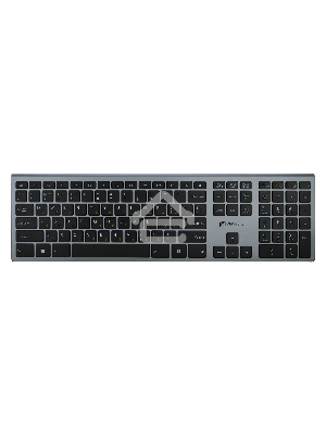 Клавиатура Oklick 890S серый USB беспроводная slim