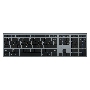 Клавиатура Oklick 890S серый USB беспроводная slim